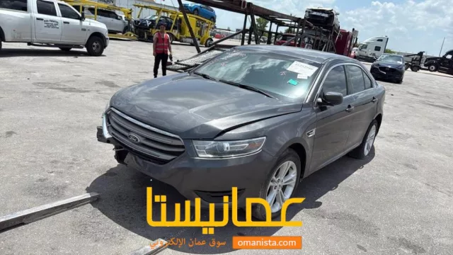 فورد تورس SEL موديل 2017 رمادي داخل اسود جلد بصمه الشاشه الكبيره