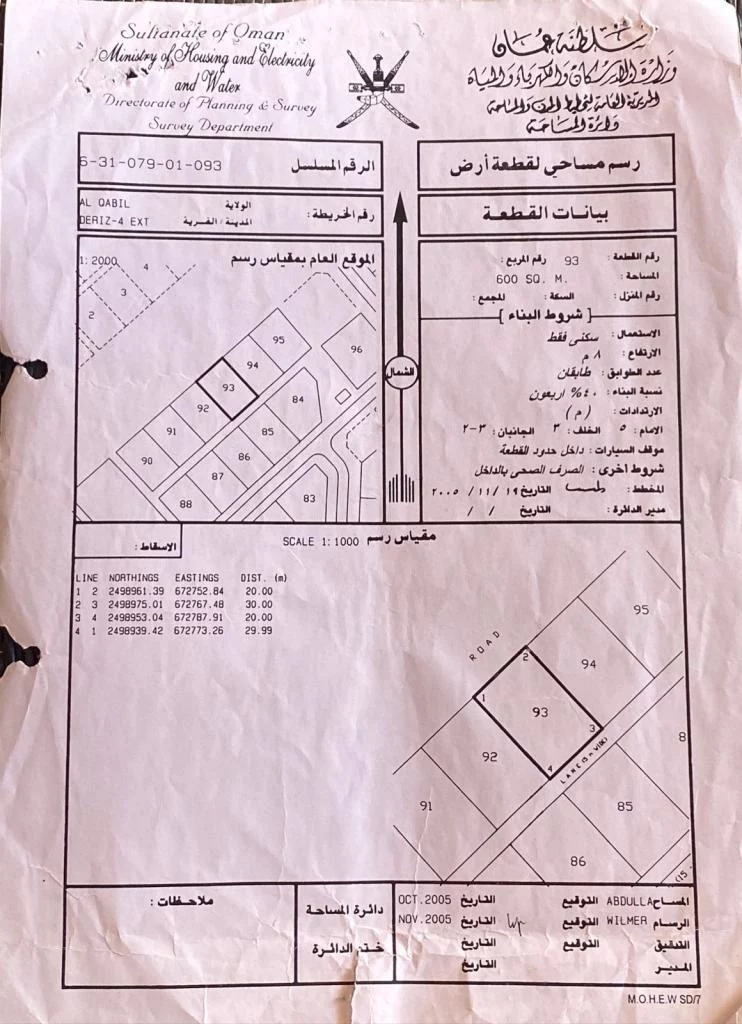 الارض قريبه منها الخدمات