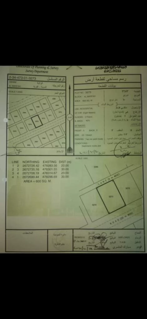 للبيع ارض صحم المرفع
