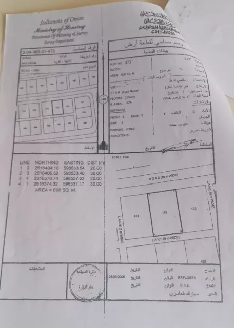 سكني  وسطيه بركاء حي العاصم سفاري