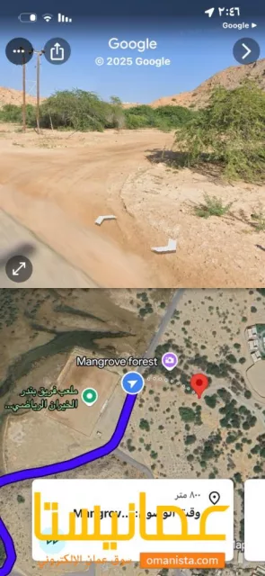 بيعه مستعجله ارخص ارض زراعيه بمسقط