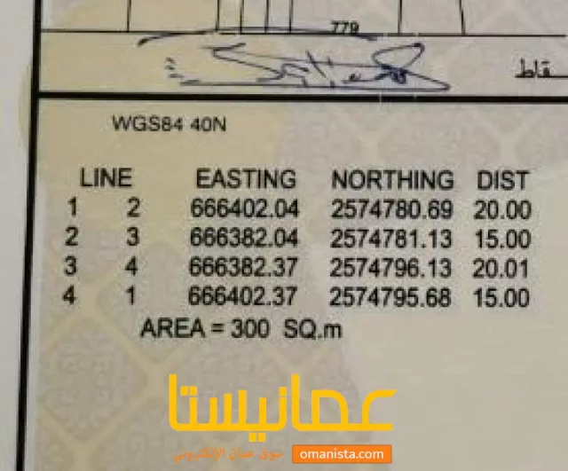 ارض سكنيه للبيع في العامرات بعي