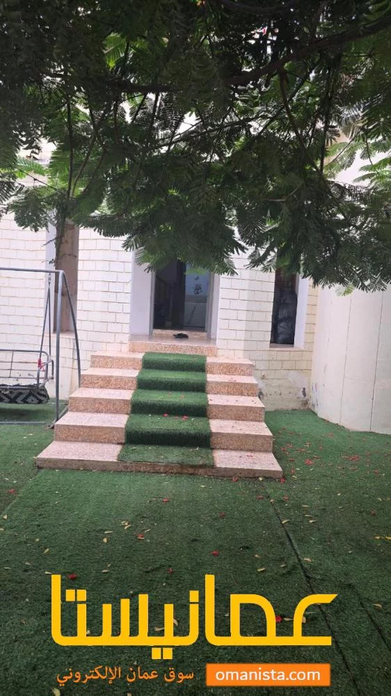 بيت مستقل للايجار اليومي في خريف صلاله ٣ نوم ٣ حمام حديقه