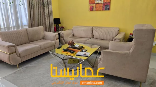 طقم كنب مودرن 321 مقاعد للبيع ف Sofa Set 321