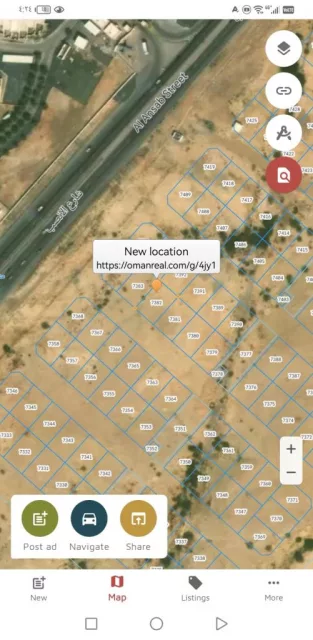 سكني بوشر الجديدة مقابل الانصب