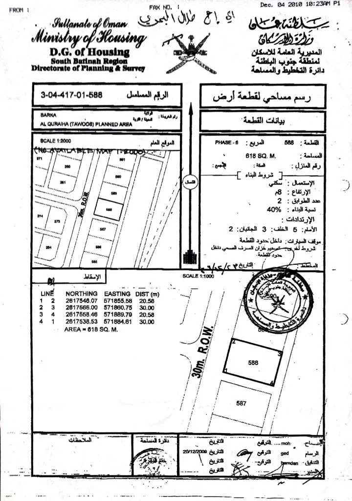 أرض سكنية كورنر للبيع