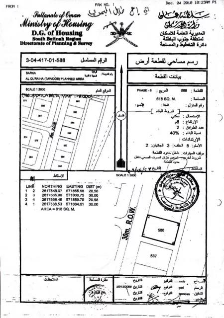 أرض سكنية كورنر للبيع