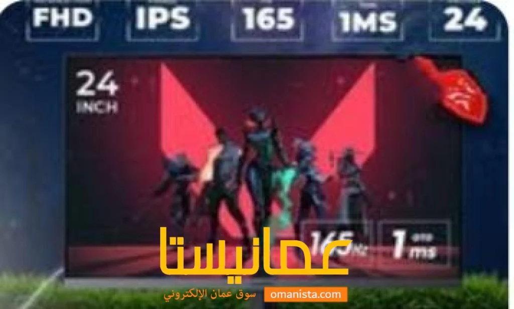 شاشة بيسي 165هيرتز55ريال وقوي وIPS مع ضمان ممتاز للجيمينج تو