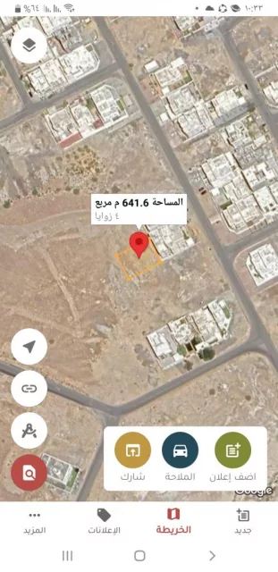 للبيع ارض سكنيه في  المعبيلة السادسه موقع جميل