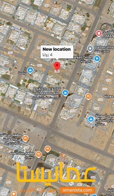 ارض للبيع في المعبيلة الجنوبية