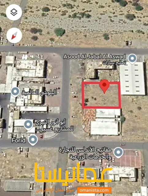 ارض فرررصه صناعيه للبيع ولاية قريات