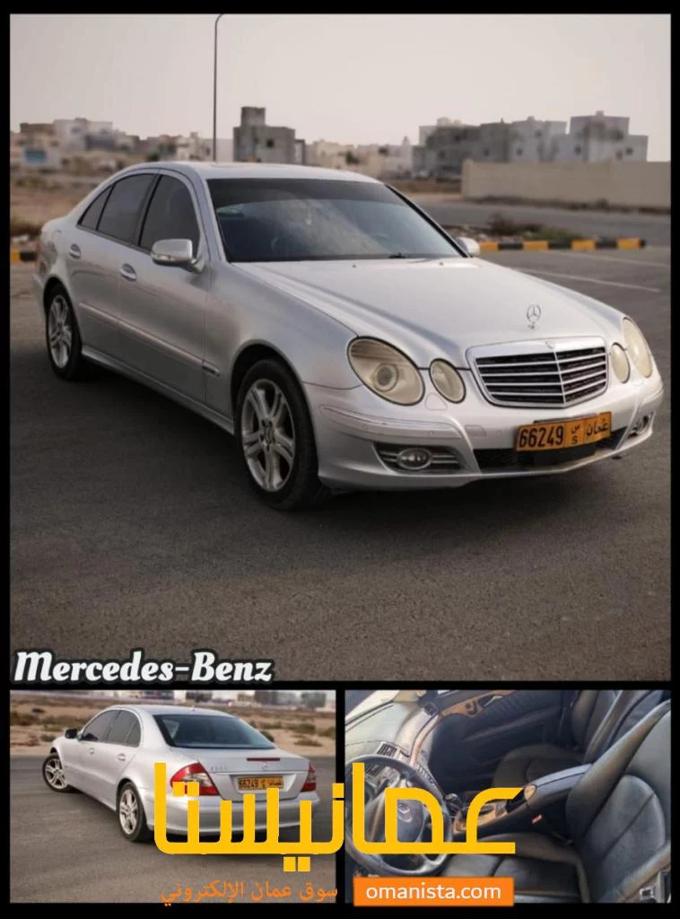 مرسيديسE350 للبيع موديل 2008 استخدام امرأةممشى قليل
