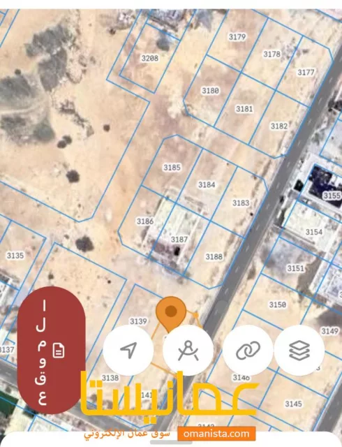 ارض للبيع العامرات الحاجر كووورنر