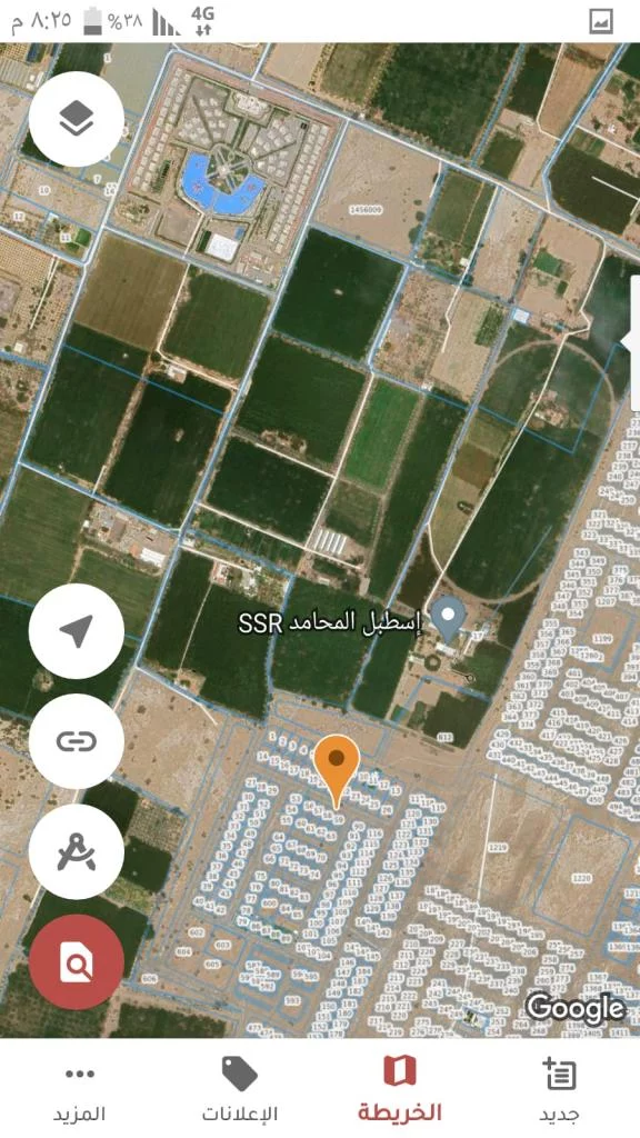 السوادي جنوب بركاء ارض موقع جيد كورنر مطلوب ٧٢٠٠