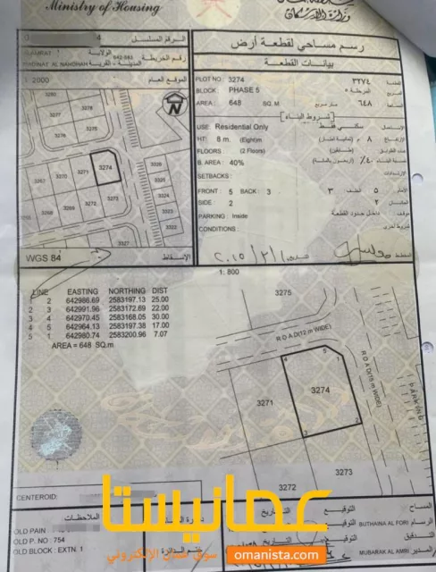 سكنية بمدينة النهضة للبيع