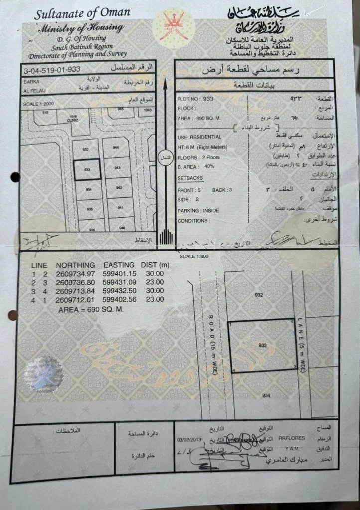 سكني بركاء الفليج المعمورة