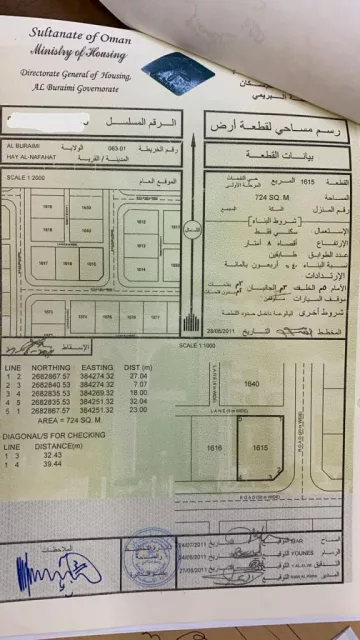 للبيع سكنية في البريمي حي النفحات
