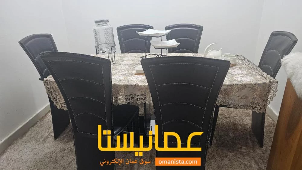 طاوله طعام زجاج