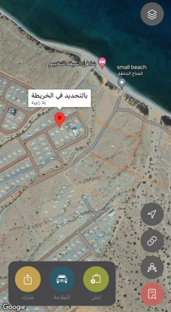 للبيع ارض ارخص ارض سكنيه ثالث خط ع البحر