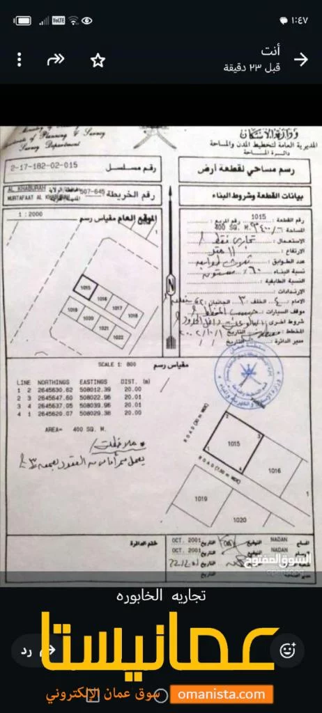 اراضي للإستثمار من المالك مباشرة صناعي تجاري زراعي
