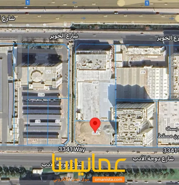 ارض سكني تجاري للبيع في الخوير