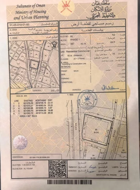 سكني تجاري بها دخل سوق السيب