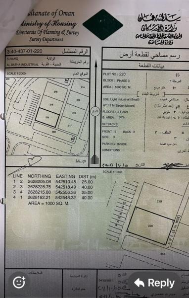 صناعية ٢٠٠٠م على الخط الأول في صناعية السويق الثالثة