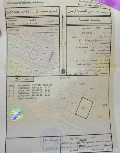 للبيع ارض في القصف بسعر طيب