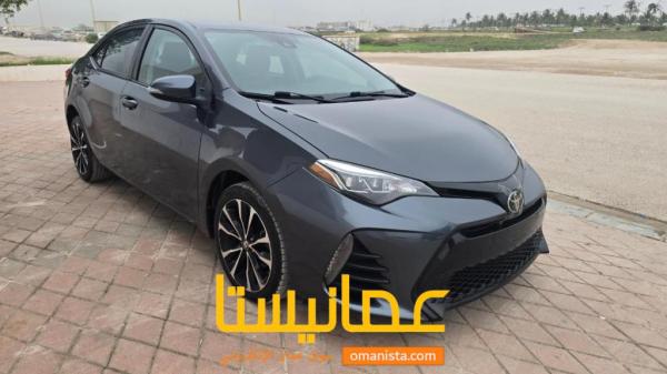 تايوتا كرولا 2019 رقم 2 سيارة ماشاءالله أمورها طيبه وحالتها ممتا