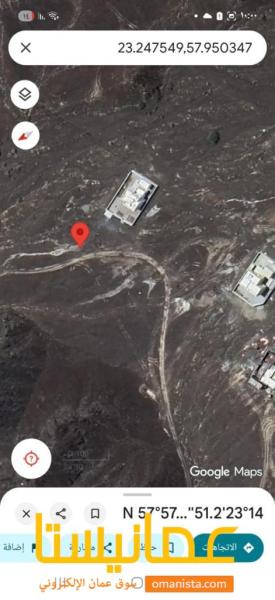 للبيع ارض سكنيه سوبر كورنر في سمائل طوي النصف