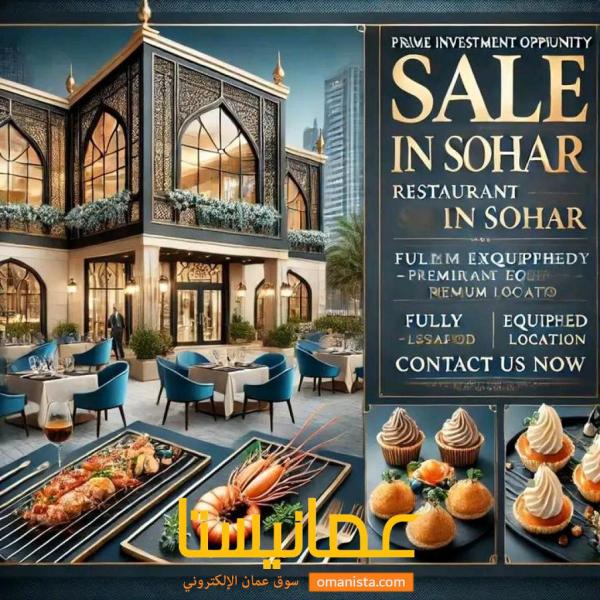 مطعم مأكولات بحرية ومشويات ومعجنات في صحار