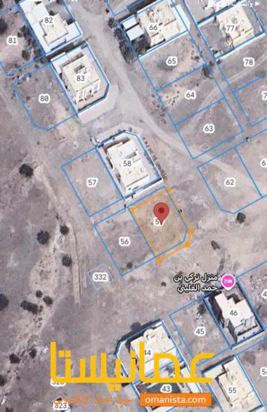 ارض سكنيه للبيع الطو كونر مساحتها 648 متر