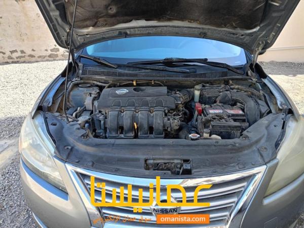 نيسان سنترا ٢٠١٤ اللون رمادي سيلفر