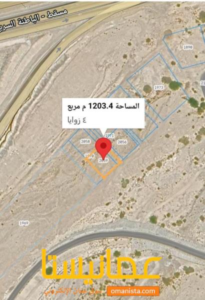 ارض سكني تجاري في موقع مميز للبيع الانصب