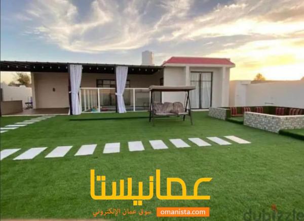 استراحة للبيع بركاء بالقرب من مشروع الماسه