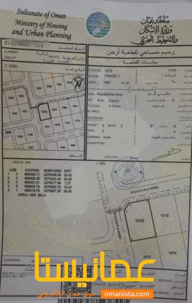 للبيع ارض سكنية في جحلوت