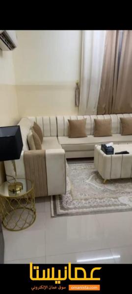 للايجار شقة مفروشة في المعبيلة الجنوبية مقابل فن جوس