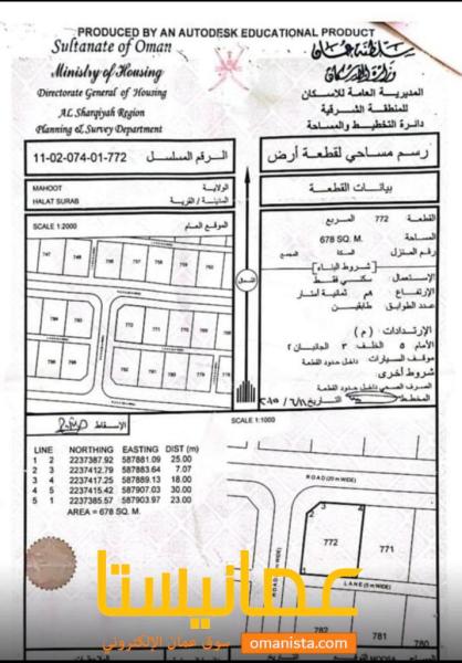 ارض للبيع في محوت بسعر استثماري
