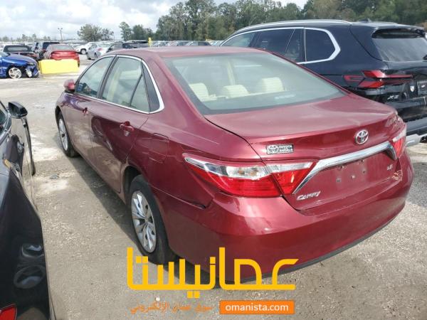 *كامري 2017 LE عنابي داخل بيج حادث بسيط جدا لا يذكر ايرباجات