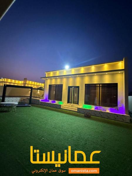 للبيع استراحة جديدة ومؤثثة وراقية في المصنعة في الملدة