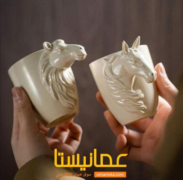 أكواب سيراميك إبداعية