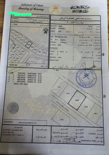 للبيع ارض سكنيه بالمحج الاولى