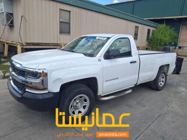 بيكب سلفرادو موديل 2017 الكريل الطويل 8 سلندر سنجل تقريرها بدون 