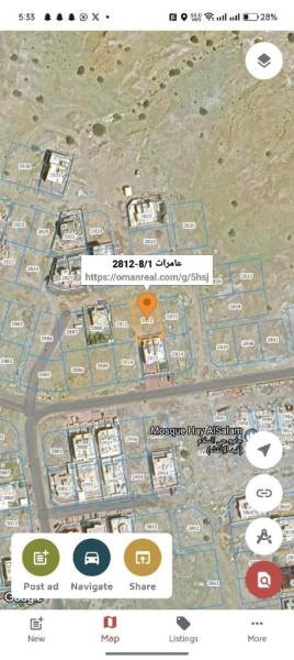 أرض س في مرتفعات 8/1 خلف فيلا