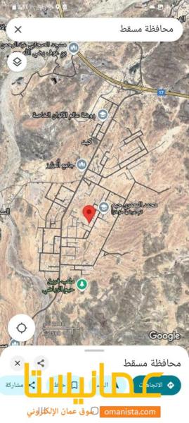 للبيع ارض سكنية كورنر ممتازة في الحاجر الاولى بالقرب من جامع