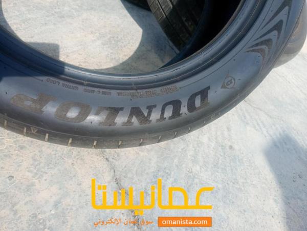 إطارات رنج 20 دنلوب 25550 شبه جديده