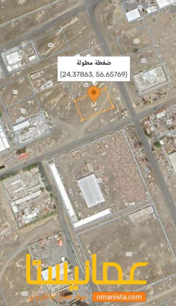 فرصة للبيع والأستثمار للبيع أرض صناعية بصحار