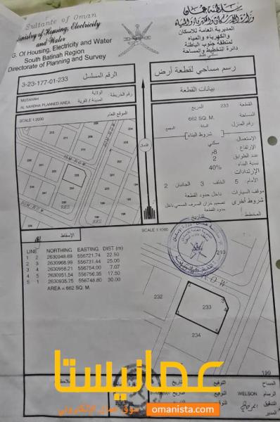 فرصة في موقع مميز مقابل منتجع بارسيليو ارض زاوية