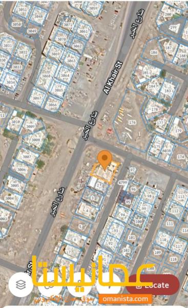 للبيع أرض سكنية في المعبيلة 7 استخدام تجاري