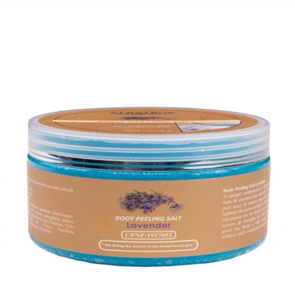 ملح مقشر الجسم البحر الميت بالافندر300 مل.